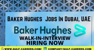 Baker Hughes Jobs In Dubai