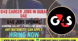 G4S Career Jobs In Dubai