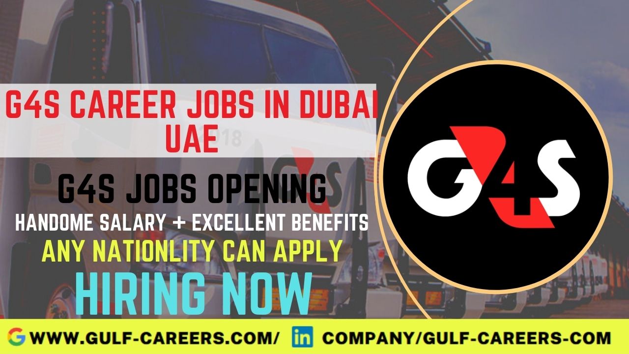 G4S Career Jobs In Dubai