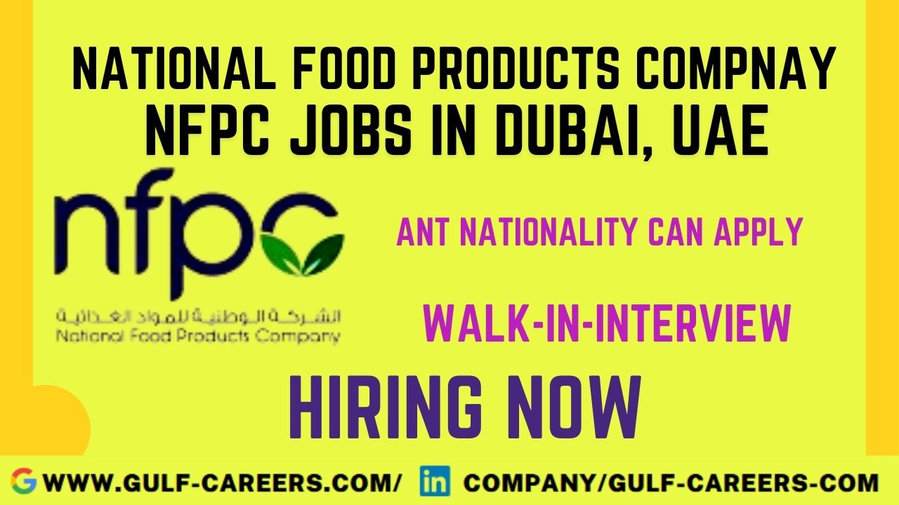 NFPC Career In Dubai