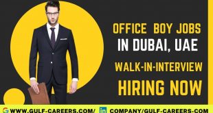 Office Boy Jobs in Dubai