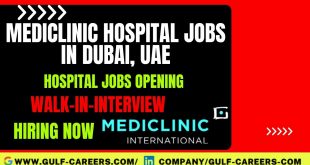 Mediclinic Hospital Careers In Dubai