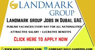 Landmark Group Jobs In Dubai