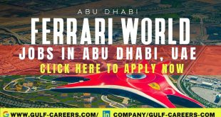 Ferrari World Career In UAE