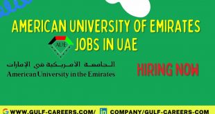 American University Jobs In UAE