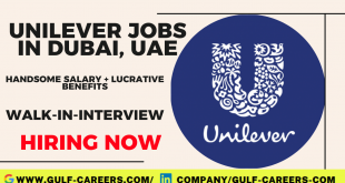 Unilever Careers in Dubai