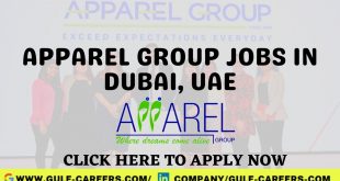 Apparel Group Careers In Dubai