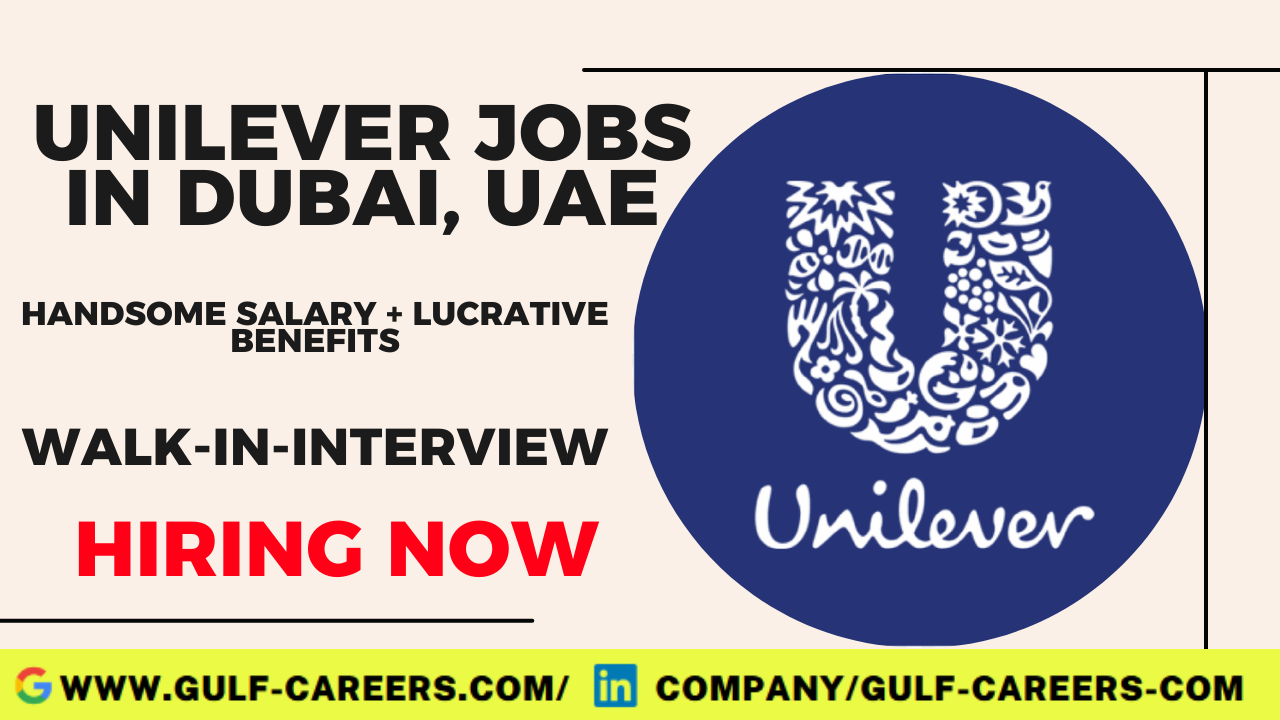 Unilever Careers in Dubai