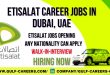 Etisalat Careers Jobs in Dubai UAE