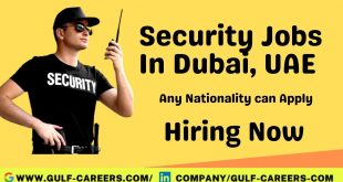 Security Guard Jobs in Dubai