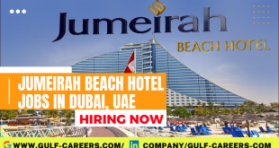 Jumeirah Hotel Career In Dubai