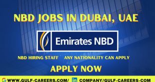 Emirates NBD Jobs in Dubai