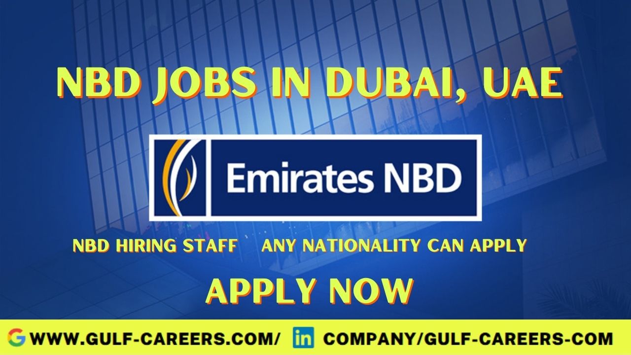 Emirates NBD Jobs in Dubai