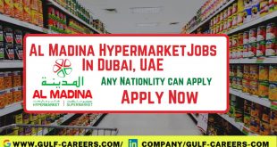 Al Madina Hypermarket Jobs In Dubai