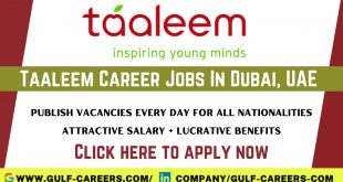Taaleem Careers In Dubai