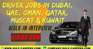 Driver jobs In Dubai