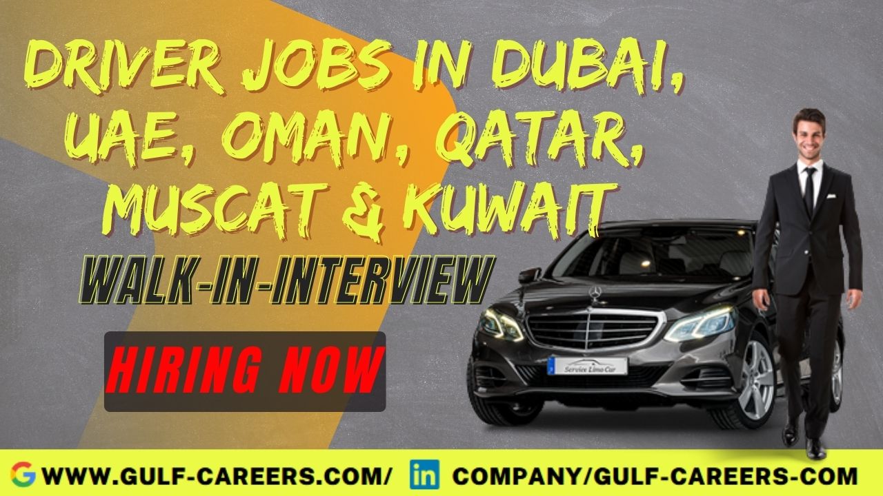Driver jobs In Dubai
