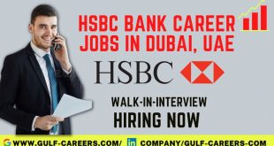 HSBC Bank Career In Dubai