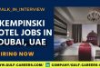 Kempinski Hotel Career In Dubai