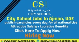 City School Career In Ajman