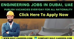 Engineering Career Jobs in Dubai