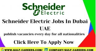 Schneider Electric Career Jobs In Dubai
