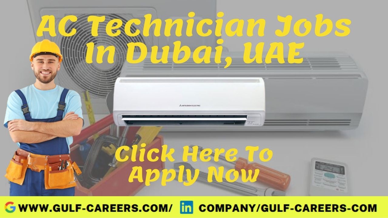 AC Technician Career Jobs in Dubai