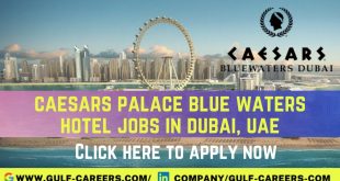 Caesars Hotel Career Jobs In Dubai