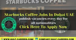 Starbuck Career Jobs In Dubai