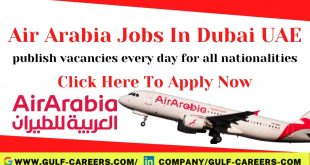 Air Arabia Career Jobs In Dubai