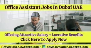 Office Assistant Jobs In Dubai
