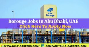 Borouge Career Jobs in Abu Dhabi