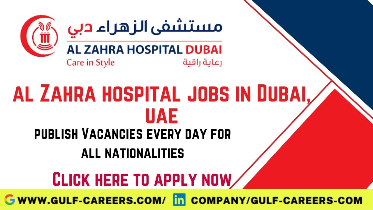Al Zahra Hospital Career In Dubai