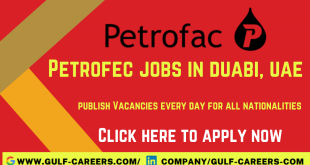 Petrofac Careers In Sharjah