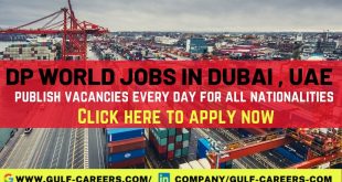 DP World Careers Jobs In Dubai