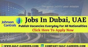 Johnson Controls Career Jobs in Dubai