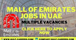 Mall Of Emirates Career Jobs In UAE