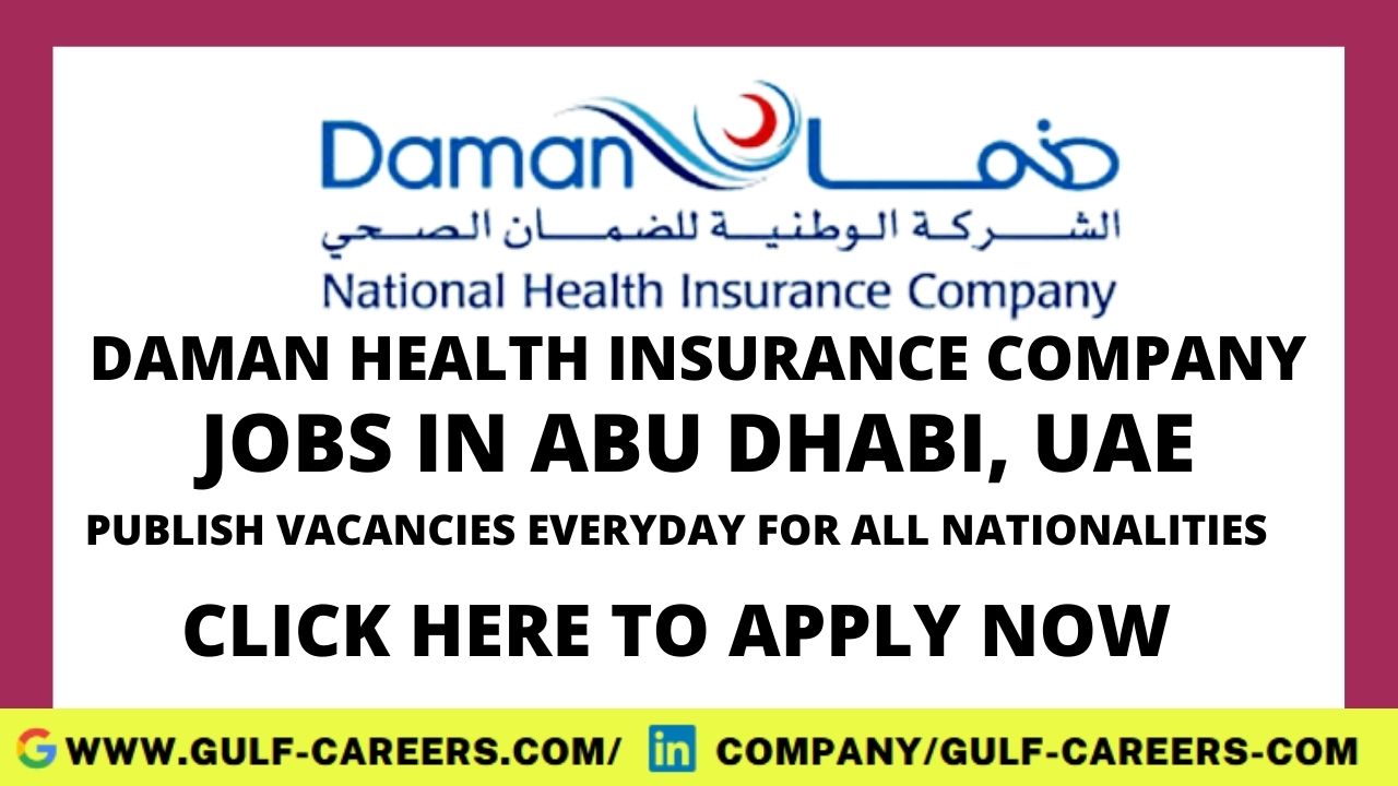 Daman Career Jobs In Abu Dhabi