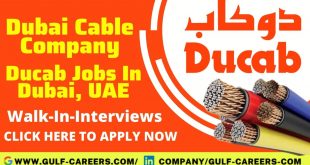 Ducab Career Jobs In Dubai