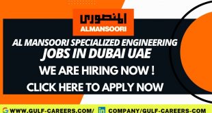 Al Mansoori Career Jobs In Dubai