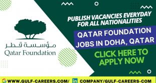 Qatar Foundation Career Jobs In Qatar