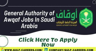 General Authority Of Awqaf Career Jobs