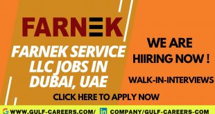 Farnek Career Jobs In Dubai UAE 2022