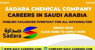 Sadara Chemical Careers In Saudi Arabia
