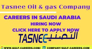 Tasnee Careers In Saudi Arabia