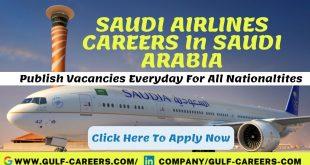 Careers At Saudi Airlines