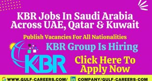 KBR Careers In Abu Dhabi