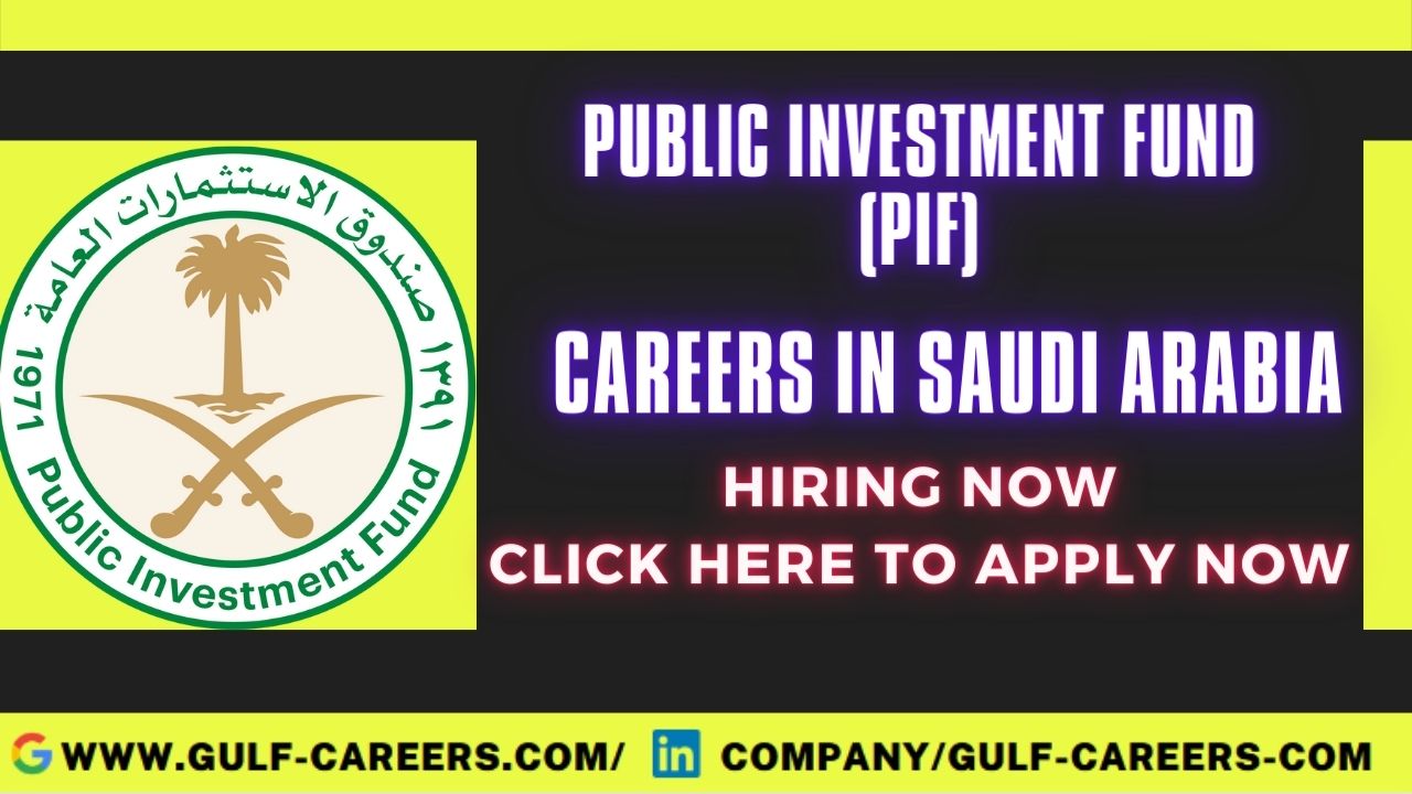 Careers At Public Investment Fund