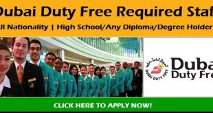 Dubai Duty Free Jobs In Dubai