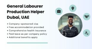 General Labourer Production Helper Dubai, UAE